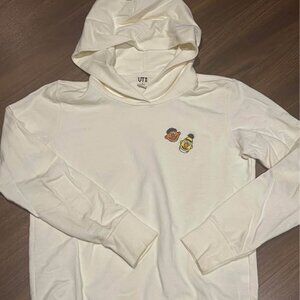 Kaws UNIQLO Sesame Street Extremely RARE Women’s hoodie size Small, Like New